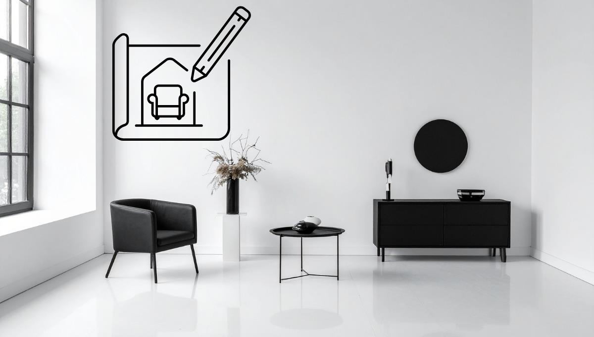 El detalle clave de decoración si tienes muebles negros en tu casa